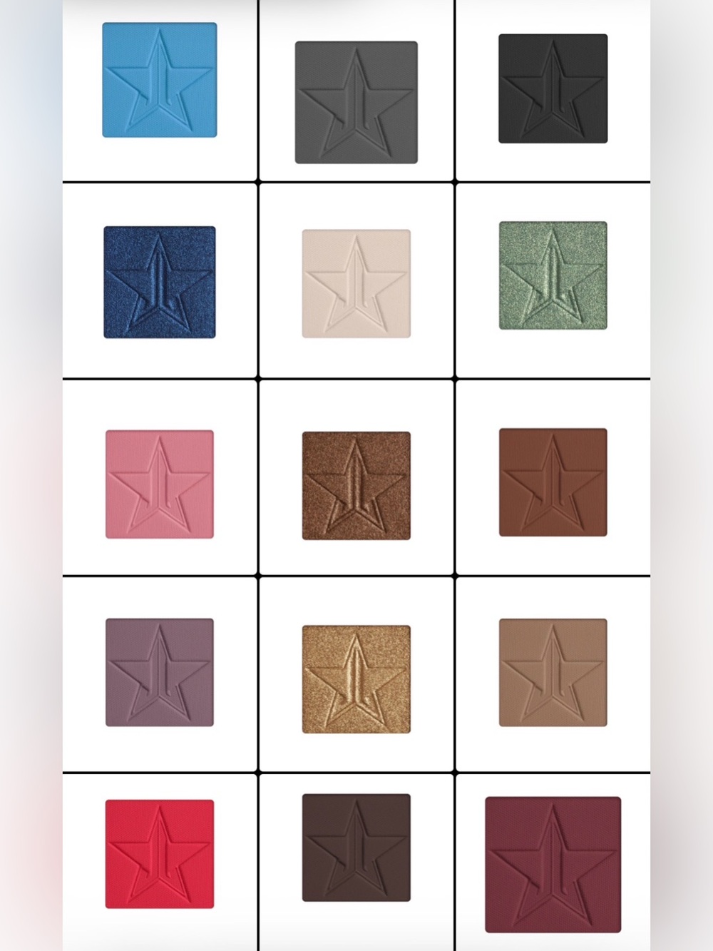 Jeffree Star Pink Grand Prismatic Eyeshadow